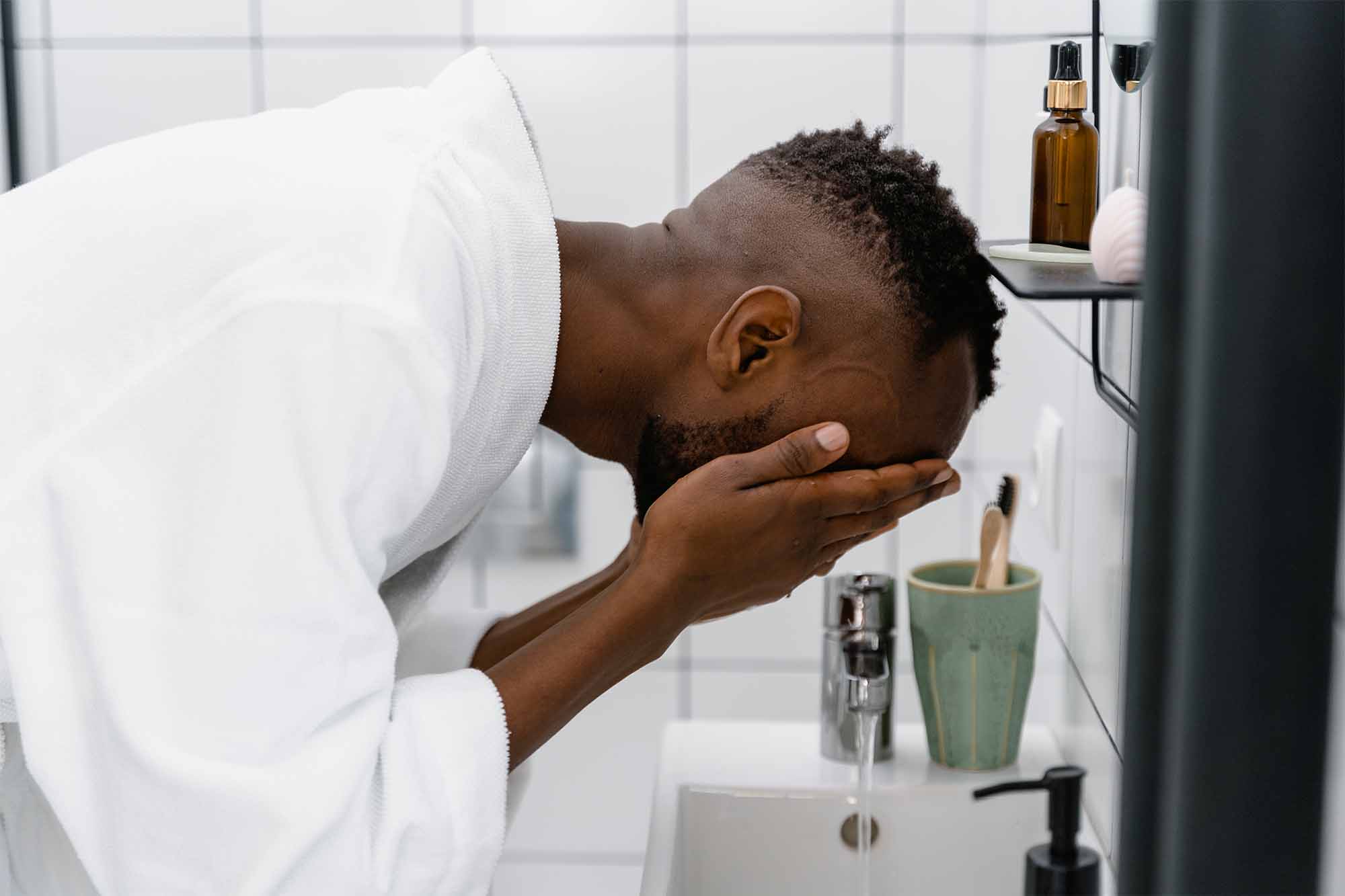 Detergente viso idratante