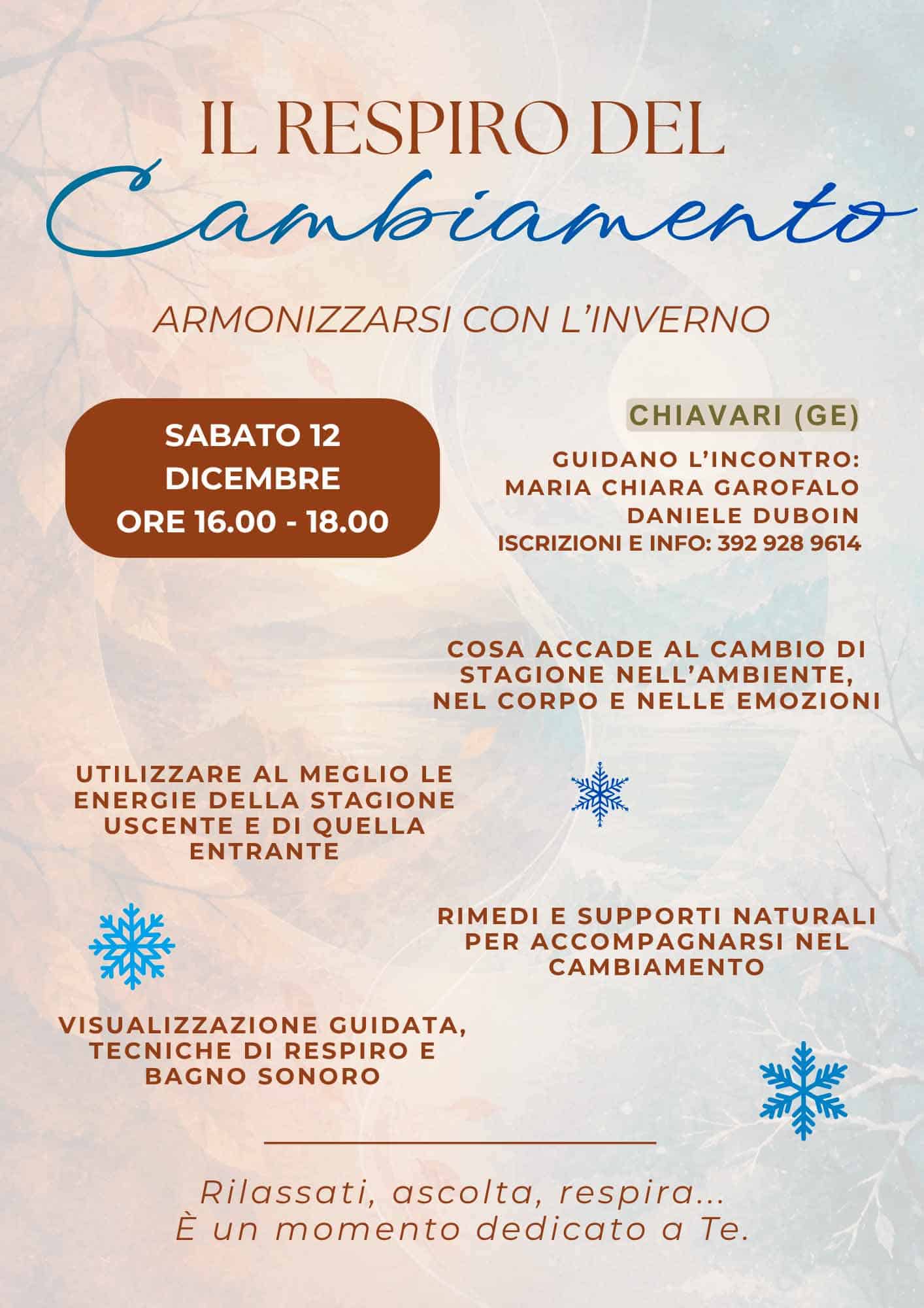 Il respiro del cambiamento - Autunno/Inverno 2026